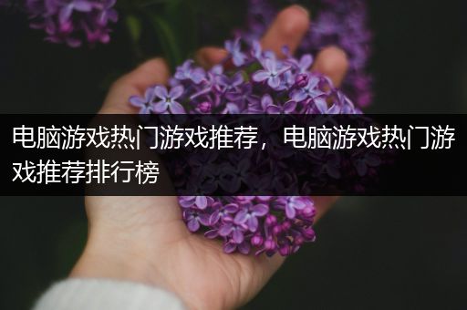 电脑游戏热门游戏推荐，电脑游戏热门游戏推荐排行榜