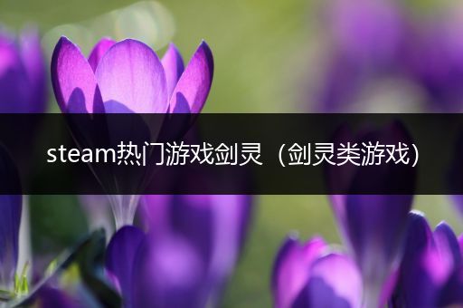 steam热门游戏剑灵（剑灵类游戏）