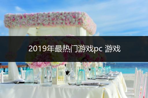 2019年最热门游戏pc 游戏