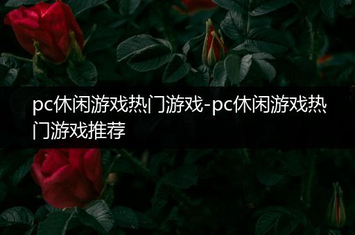 pc休闲游戏热门游戏-pc休闲游戏热门游戏推荐