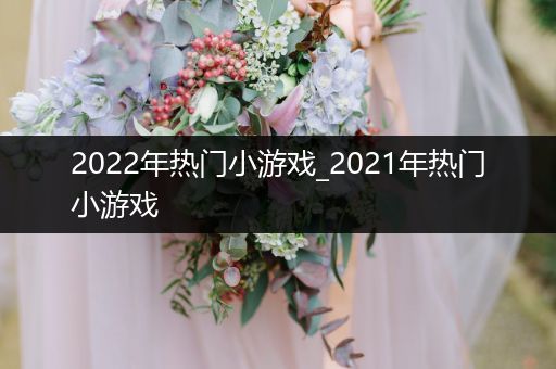 2022年热门小游戏_2021年热门小游戏