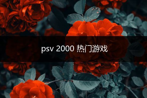 psv 2000 热门游戏