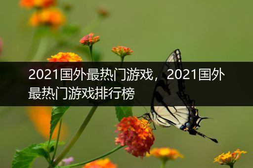 2021国外最热门游戏，2021国外最热门游戏排行榜