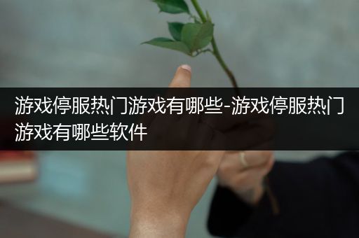 游戏停服热门游戏有哪些-游戏停服热门游戏有哪些软件