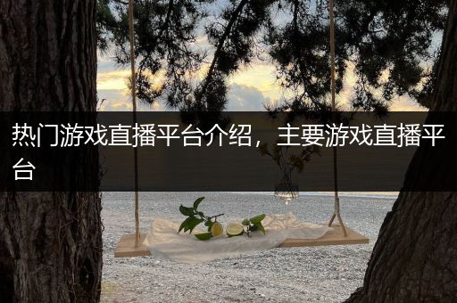 热门游戏直播平台介绍，主要游戏直播平台