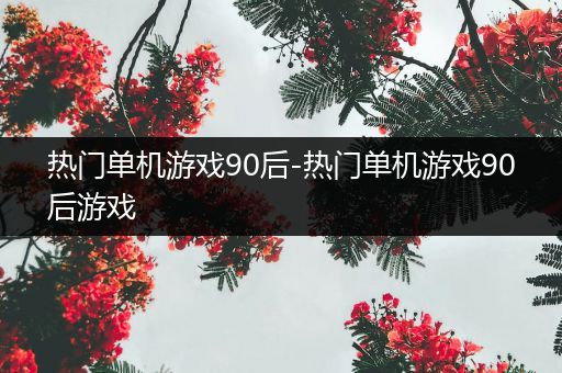 热门单机游戏90后-热门单机游戏90后游戏