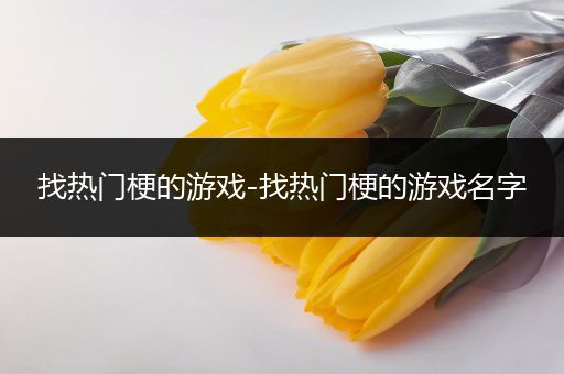 找热门梗的游戏-找热门梗的游戏名字