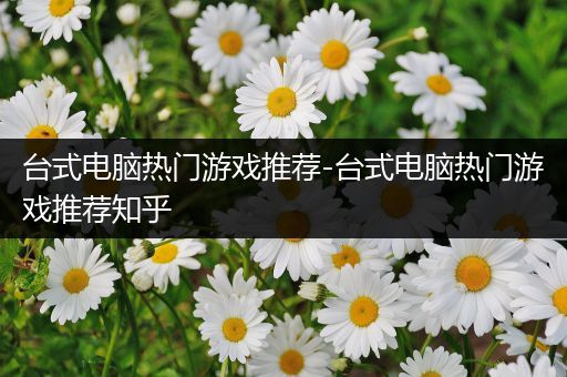 台式电脑热门游戏推荐-台式电脑热门游戏推荐知乎