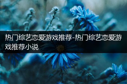 热门综艺恋爱游戏推荐-热门综艺恋爱游戏推荐小说