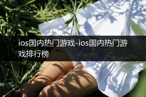 ios国内热门游戏-ios国内热门游戏排行榜