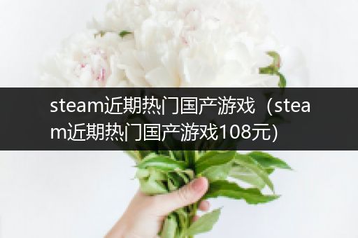 steam近期热门国产游戏（steam近期热门国产游戏108元）