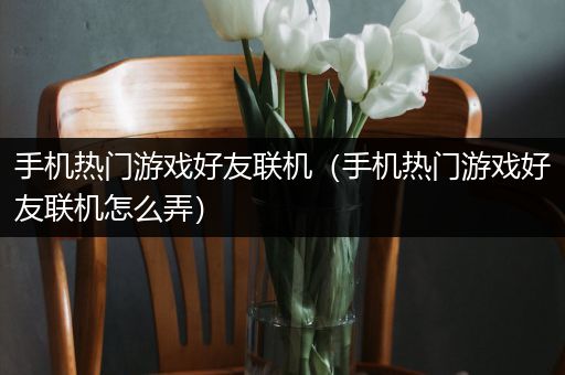 手机热门游戏好友联机（手机热门游戏好友联机怎么弄）