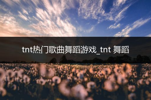 tnt热门歌曲舞蹈游戏_tnt 舞蹈