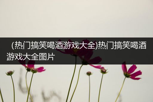 （热门搞笑喝酒游戏大全)热门搞笑喝酒游戏大全图片