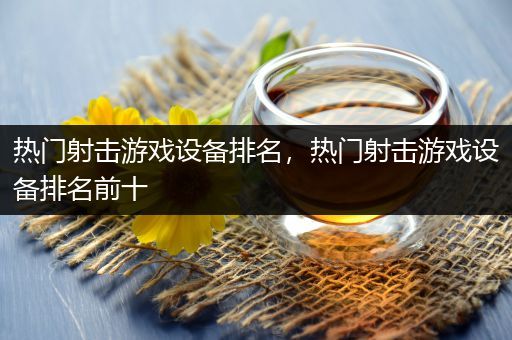 热门射击游戏设备排名，热门射击游戏设备排名前十