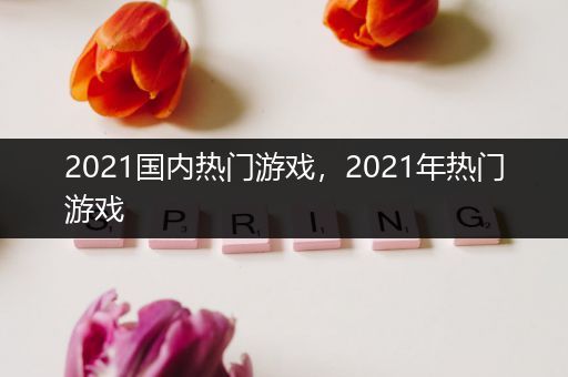 2021国内热门游戏，2021年热门游戏