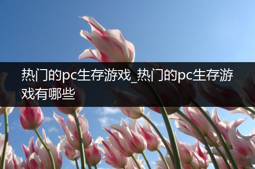 热门的pc生存游戏_热门的pc生存游戏有哪些